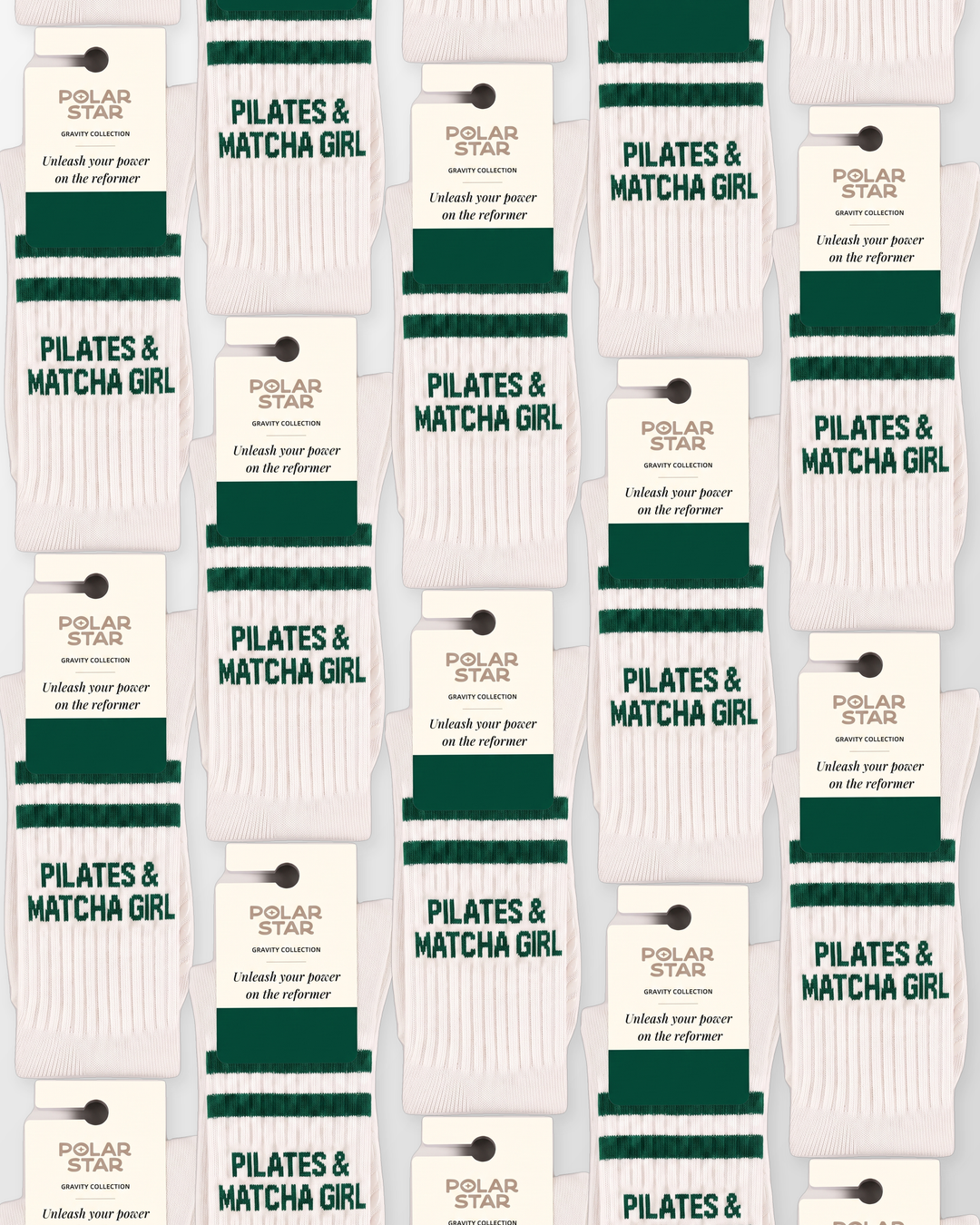 Polar Star x Maison Matcha Pilates socks, product view